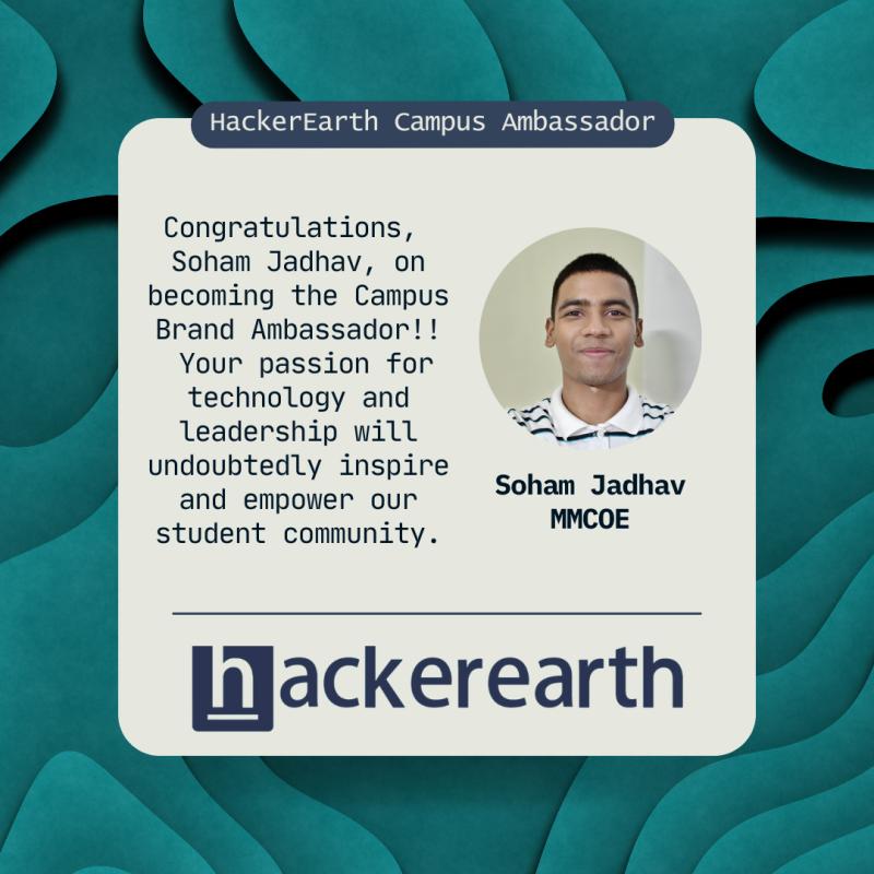 HackerEarth Campus Ambassador